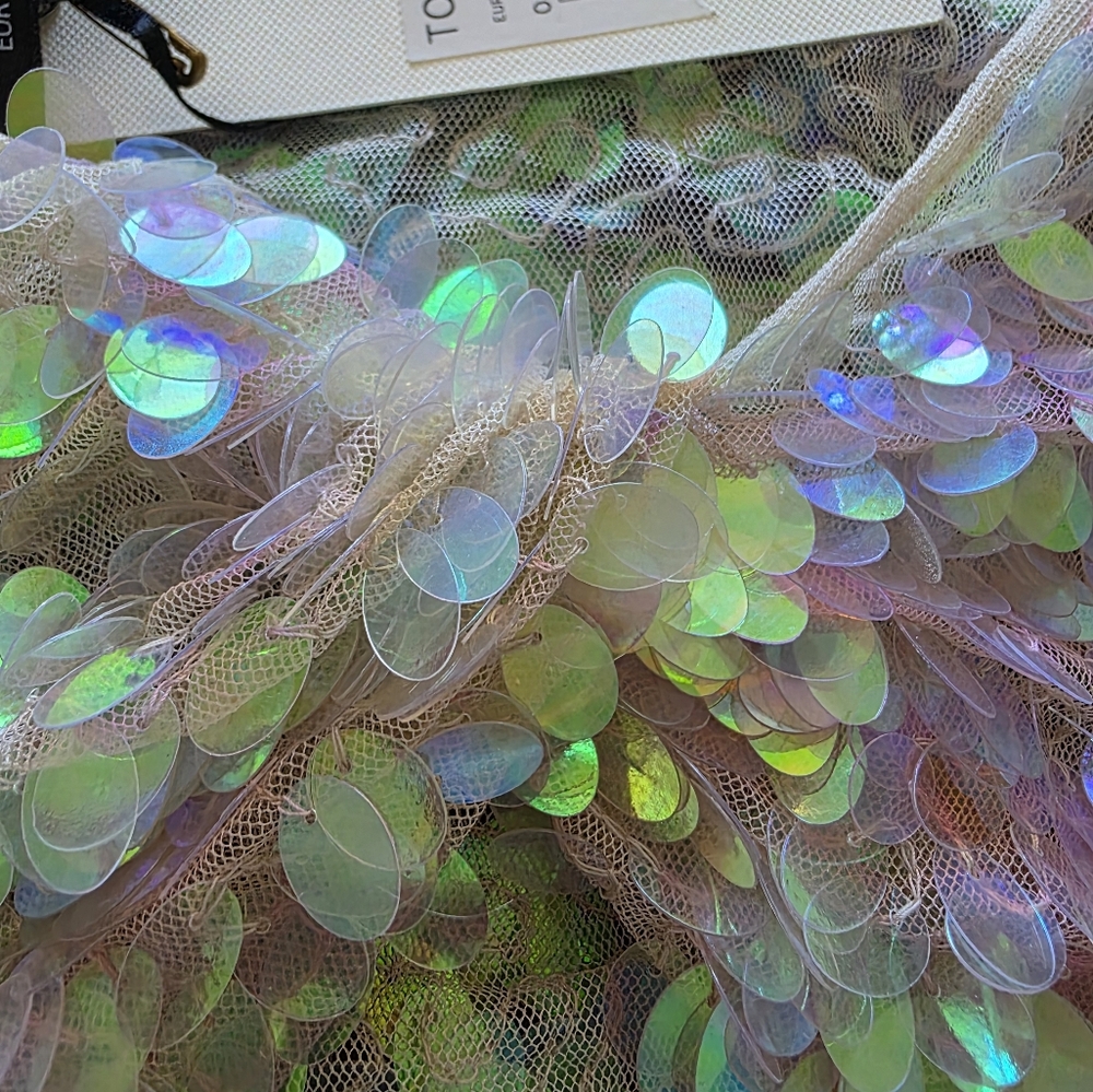 TopShop Iridescent Sequin Top - Picture 7 of 10